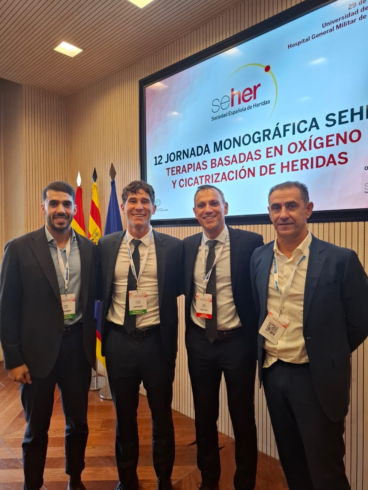Dr. Arthur Teixeira de Carvalho como palestrante e moderador no 12º Congresso da Sociedade Espanhola de Feridas, Zaragoza 2025